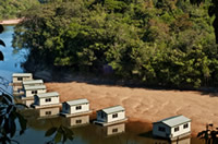 Amazon Fishing Fly-In Floating Cabins